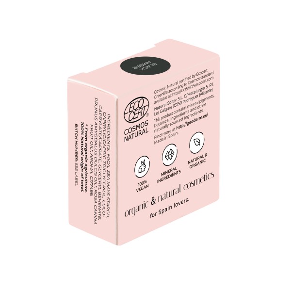 Sombra de Ojos Negro/Black Amber (Natural y Vegano)