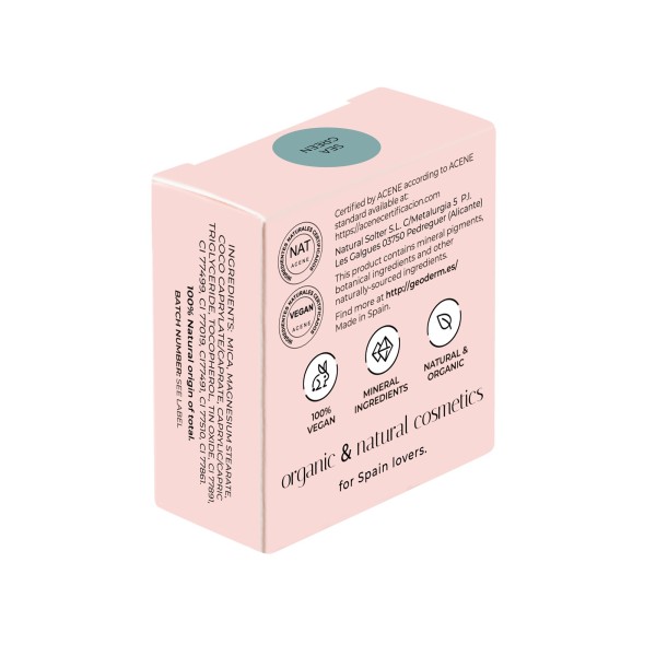 Sombra de Ojos Verde/Sea Green (Vegano)