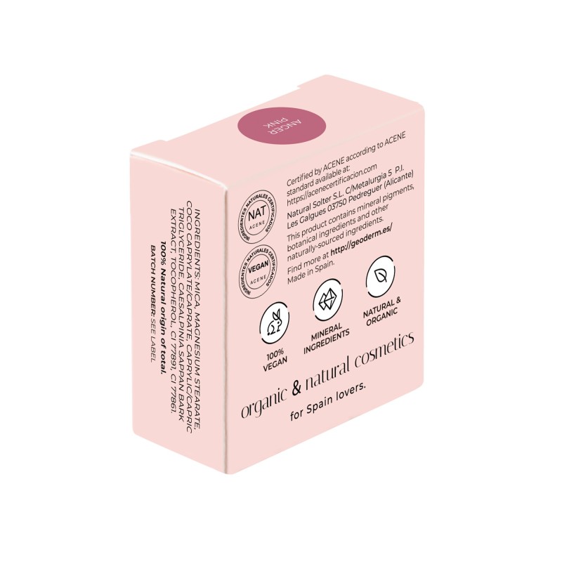 Sombra de Ojos Rosa/Anger Pink (Vegano)