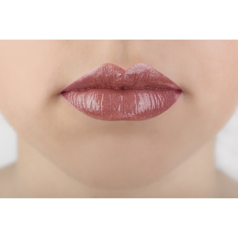 Brillo de labios brillo coral (Orgánico y Bio)