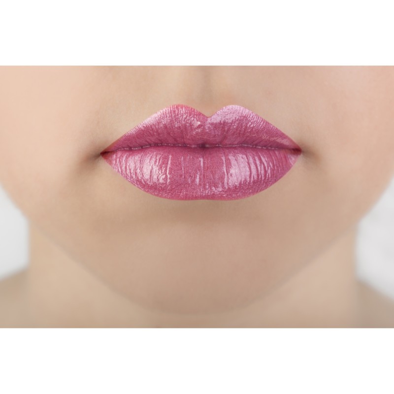 Brillo de labios rosa intenso (Orgánico y Bio)