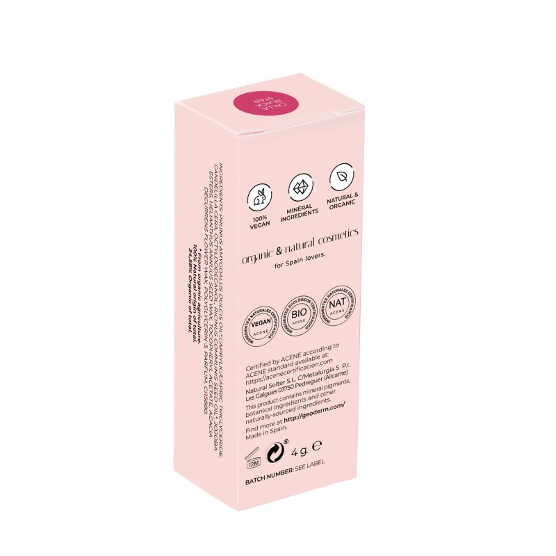 Pintalabios Calla Black Star/Morado Granate (Bio y Vegano)