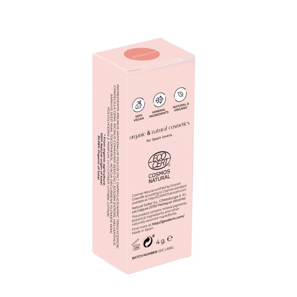 Pintalabios Hollyhock/Rosa Claro (Natural y Vegano)