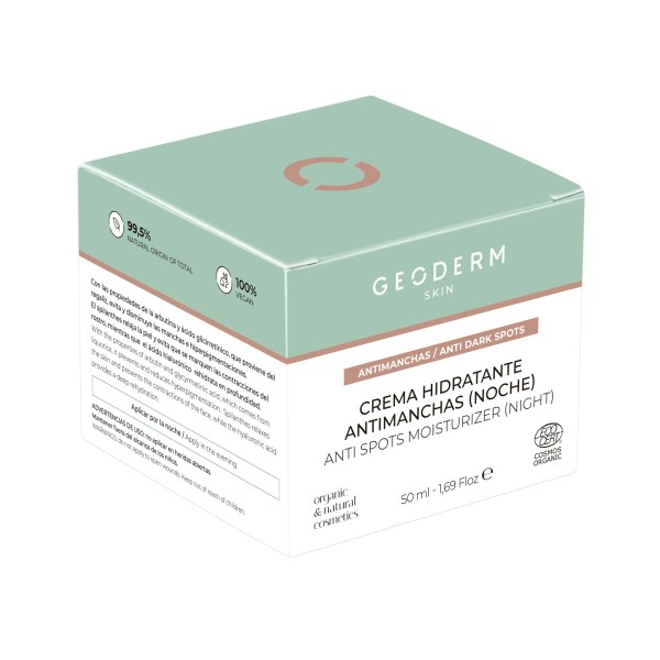 Crema Hidratante Antimanchas - Noche (Orgánico, Bio y Vegano)