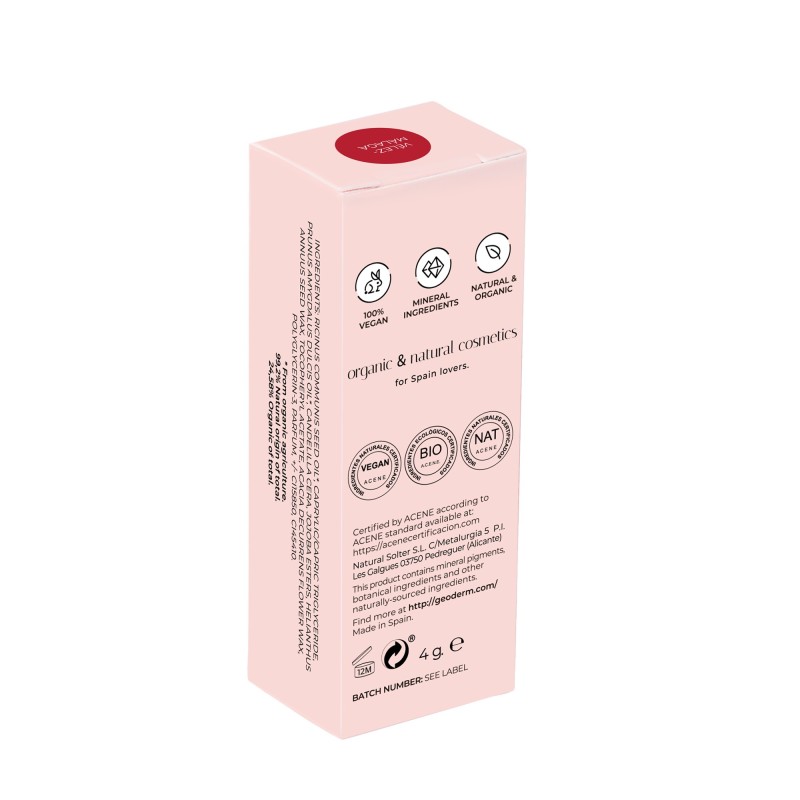 Pintalabios Vélez Málaga/Rojo (Bio y Vegano)