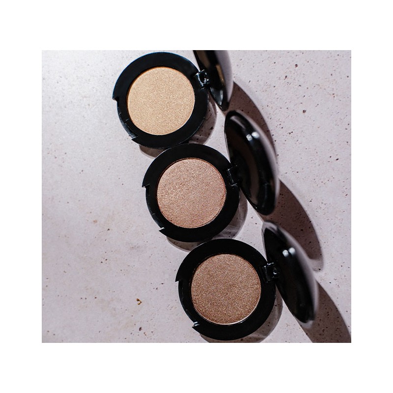 Compact Eyeshadow Light Brown/Sandy Brown (Vegan)