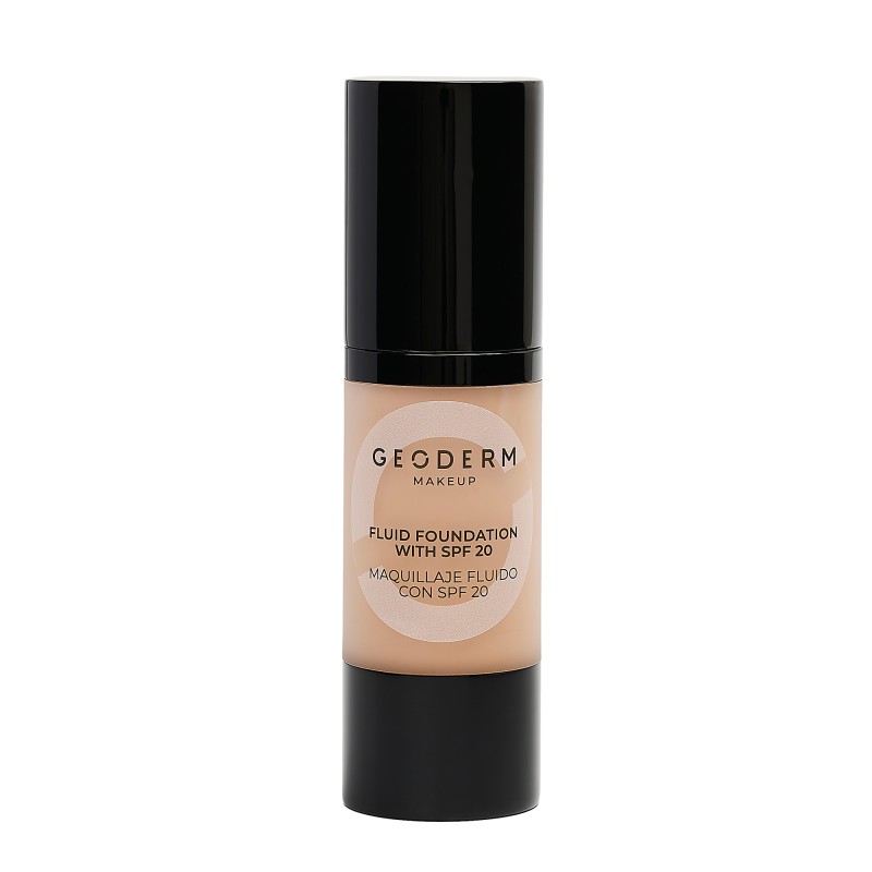 Natural Beige Fluid Foundation with Solar...