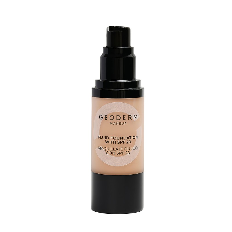 Natural Beige Fluid Foundation with Solar...