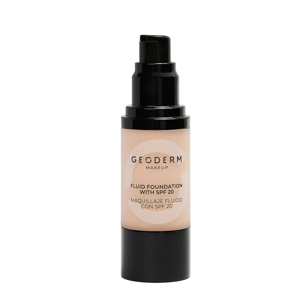 Base Líquida Rosa Porcelana con Protección Solar SPF20 (Natural, Orgánico y Vegano)