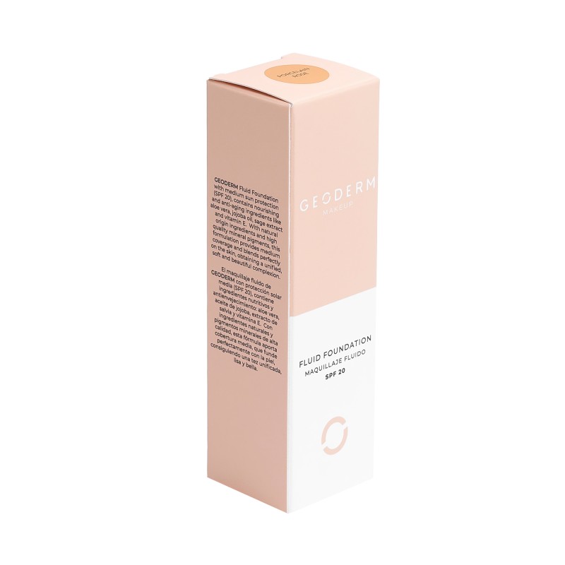 Base Líquida Rosa Porcelana con Protección...